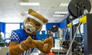 UK Wildcat mascot Engineering